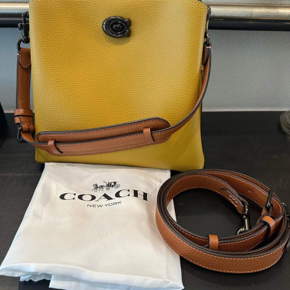 Coach Willow Bucket Bag in Color Block